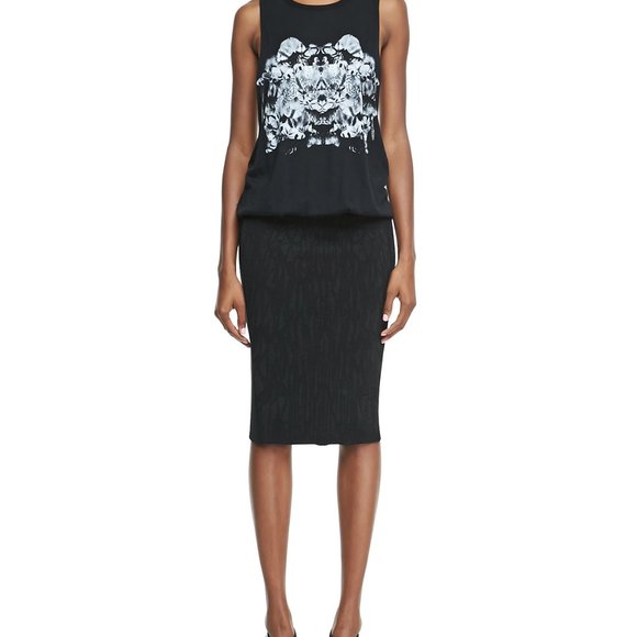 Faith Connexion Mirror Print Dress SZ Med - Picture 1 of 7